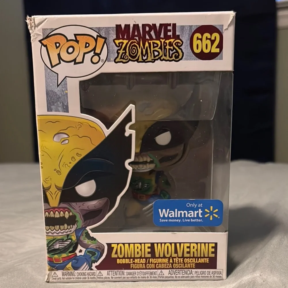 Marvel Zombies Pop! Yellow and Black Zombie Wolverine